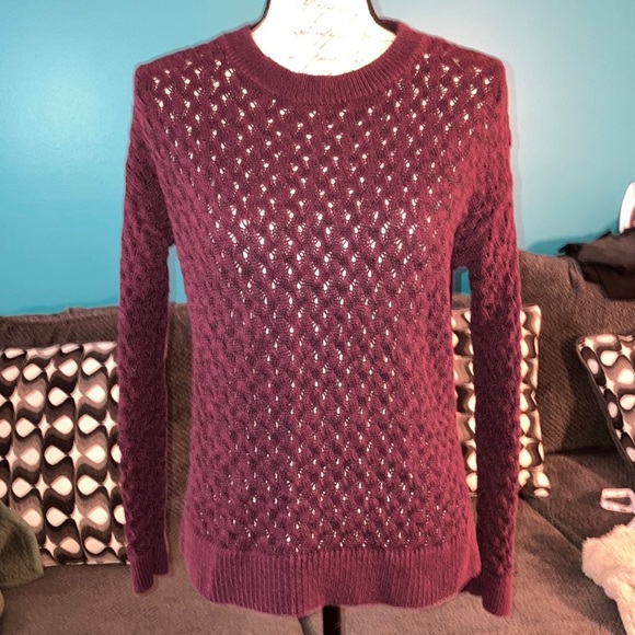 Loft Open Stitch Sweater, Medium - Picture 1 of 6
